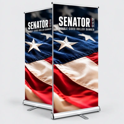 Senator Duo Roller Banner