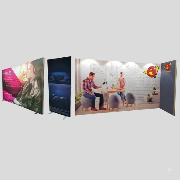  Stretch Fabric Display Stands