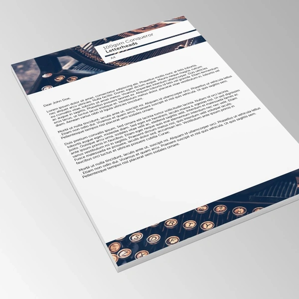 Letterheads 100gsm Conqueror