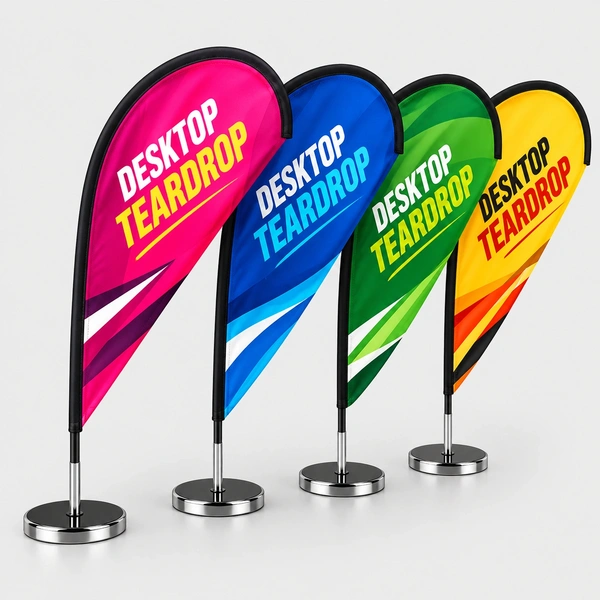  Desktop Teardrop Flag