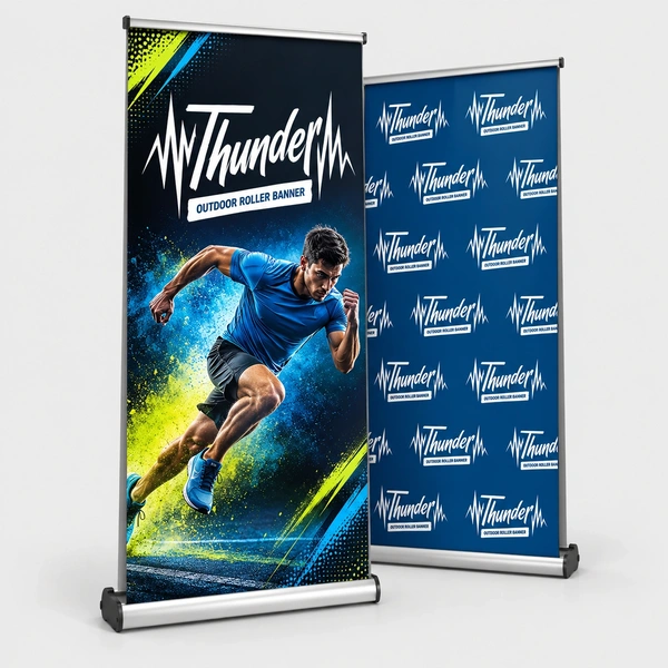  Thunder Outdoor Roller Banner