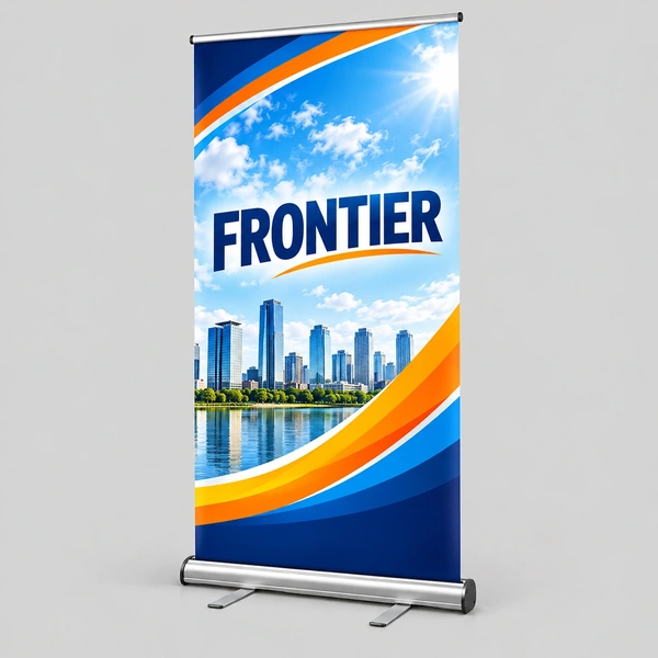  Frontier Skyline Roll - Up Banner